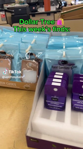 New Dollar Tree finds T-W-TH🔥🔥🔥 #dollartree #dollartreefinds #dollartreehandsanitizers #dthandsanitizercovers #upliftmynails