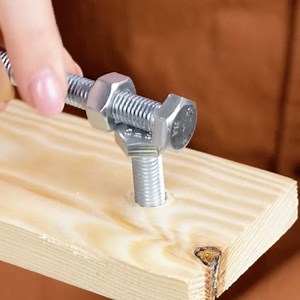303K views · 996 reactions | How to turn bolts into multi-function repair tools | Wood Mood | Facebook