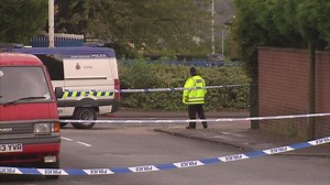 Armed Police On Streets Of Salford