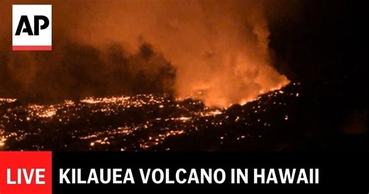 LIVE: Kilauea volcano in Hawaii