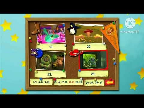 Toy Story 2 DVD Menu Disc 1 Walkthrough UK Reversed