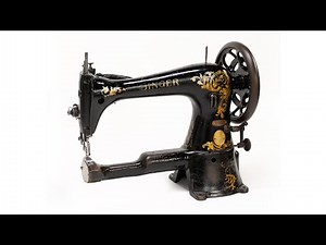 Singer 17-12 Cylinder Arm Industrial Sewing Machine - Vintage 1903
