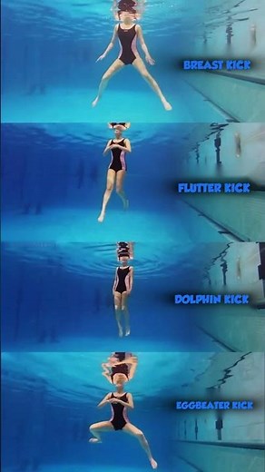 4 Ways to Master Treading Water. #swimming #treadingwater