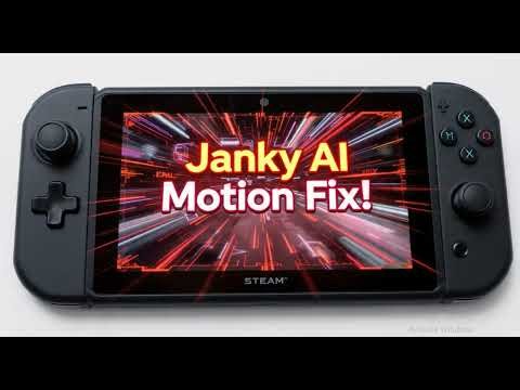 How to fix lossless scaling causing janky AI motion on Steam Deck games