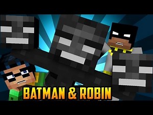 Minecraft: Batman and Robin vs The Wither! Jail Escape!