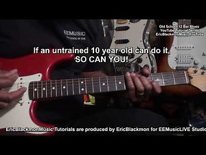 How To Play Easy OLD SCHOOL BLUES GUITAR ‪@EricBlackmonGuitar‬ YouTube Blues Guitar Lessons