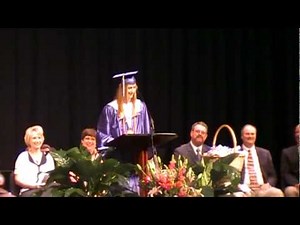 Funny graduation speech Whitney High School 2010