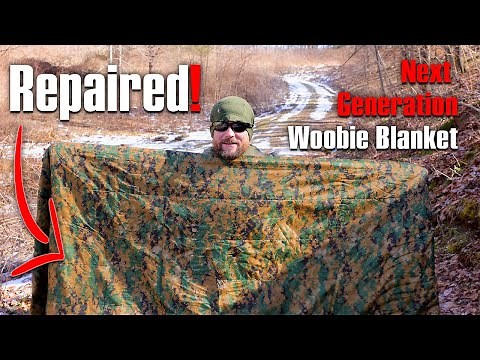 These are Rare! You Haven't Seen a US Poncho Liner like this Before - Next Generation Woobie Blanket