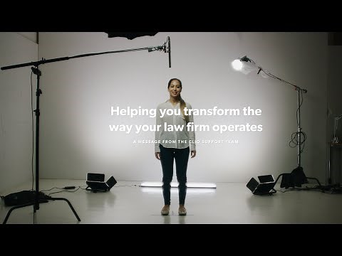 The Clio Support Team is always in your corner.