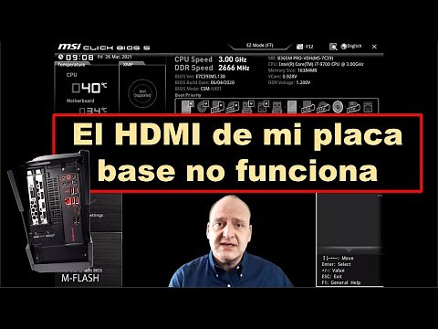 How to enable HDMI on a PC motherboard