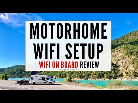 Motorhome wifi tips, setup & installation (Wifi on Board review)