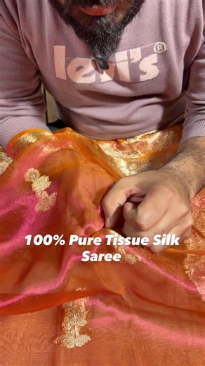 100% Pure Tissue Saree Premium dual pink Tissue Silk Saree with rich zari pallu and blouse Rs 6999 free shipping Other Customisation - Ready to Wear - ₹599 Blouse Stitching - ₹999 Search code- PTS-53 Afroz- 9278381354 ( Call and whatsapp) —————————————————— Website 📲 www.utsarees.in —————————————————— Join our WhatsApp Channel to receive exclusive updates on new arrivals and offers, New Shop Address- B 58/53 Shop No.5 1st floor Rathyathra, Infront of Kuber Complex Above Lenskart, Varanasi 📞 91