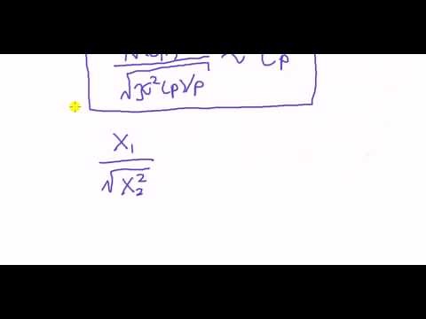 Relationship between t-distribution with normal and chi-square distribution