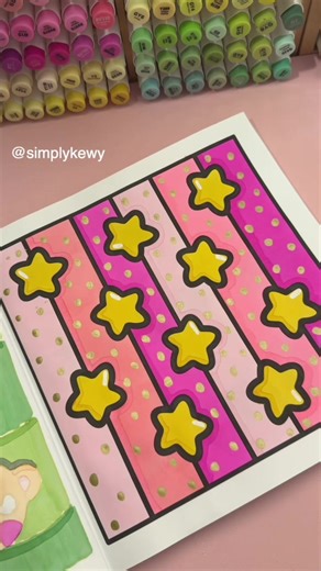 Book: Simply Patterns by Simply Kewy Available on Amazon and Etsy #patterns #coloringpatterns #adultcoloring #simplepatterns #coloringtherapy