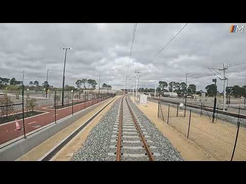 METRONET First test train Morley-Ellenbrook Line, Perth