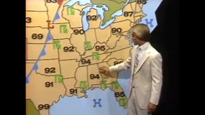 7.9K views · 42 shares | ~40 years ago for #Tbt and before most small market TV stations had computer generated weather graphics and chroma key. That's me at 24 working the huge magnetic maps in a Johnny Carson 3-piece suit at 47 ABC #TBThursday | Mike Seidel | Facebook