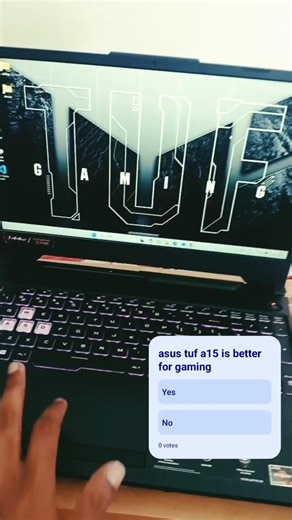 ASUS TUF A15 Unboxing 🔥 Best Laptop for Students & Gamers?#gaming