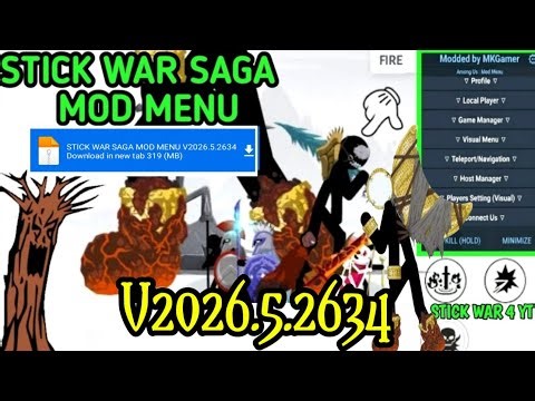Ultimate Mode! Stick War Saga Mod Menu - v2026.5.2634 | Unlimited Everything & More!