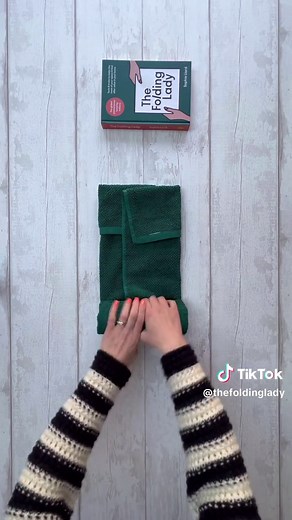 How to Roll Towels for a Fancy Display | Towel Roll Hack