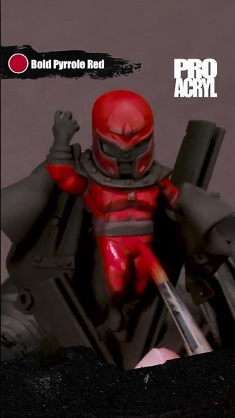 How to Paint Red Armor With PRO Acryl!
