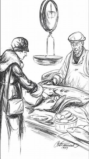 A 1926 New Yorker Cartoon, La Vigilia, and Our Feast of the Seven Fishes 🐟🎄