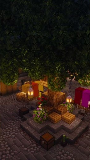 A Small Market at Night