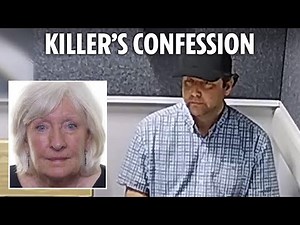 Shocking moment murderer admits he 'suffocated' landlady before hiding 'remains'
