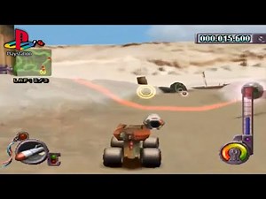 Hot Wheels Extreme Racing (PS1 Gameplay)
