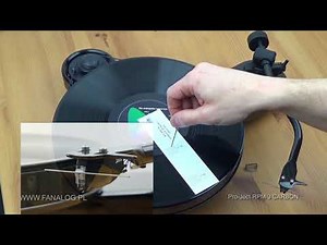Pro Ject RPM 3 Carbon - Regulacja kąta prowadzenia (tracking error)