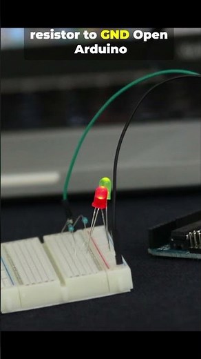 Arduino Uno simple running led long legs. #arduino
