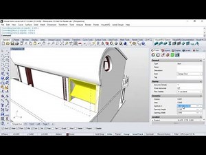 VisualARQ 2.0 Sneak preview: Garage Door style from Grasshopper