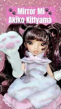 Akiko Kittyama Mirror Mi Doll Unboxing & Review #doll #mirrormi #freeproduct