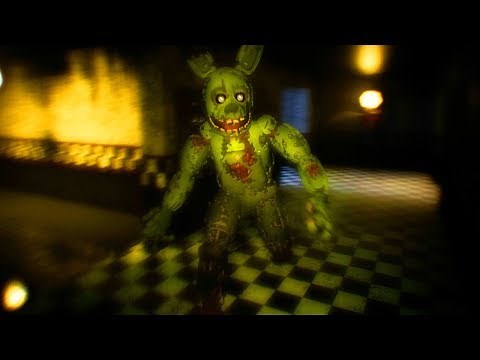 HUNTED BY SPRINGTRAP...DO NOT STOP RUNNING! || Five Nights at Freddys 3D