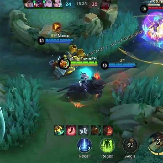 Franco caught Alpha and Angela #mobilelegends #mlbb #shorts