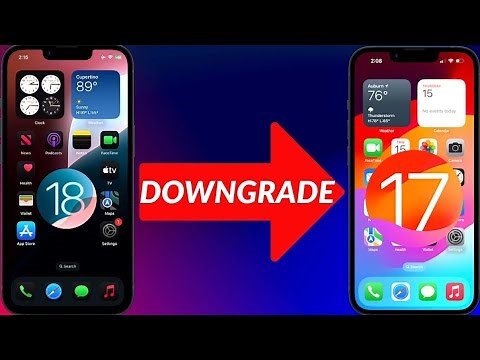 How to downgrade iOS 18 to iOS 17 Windows | 3utools downgrade iOS | Downgrade to iOS 17 with 3utools