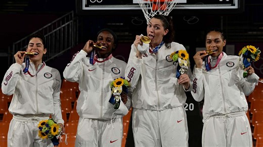 U.S. bests ROC to win inaugural women's 3x3 basketball gold