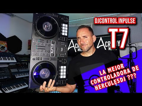 HERCULES DJCONTROL INPULSE T7 (PRUEBAS Y REVIEWS) EN ESPAÑOL