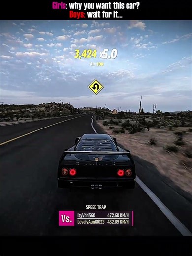 Who said cars don't fly | #frozahorizon5 #treanding #viral