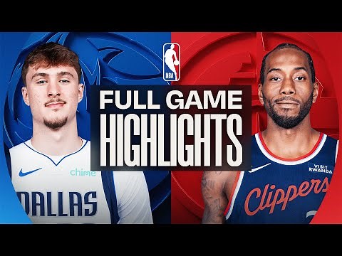 MAVERICKS at CLIPPERS | FULL GAME HIGHLIGHTS | November 29, 2025