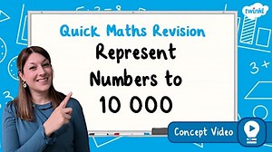 Represent Numbers to 10 000 | KS2 Maths Concept Video