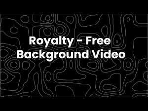 Royalty - Free Background Video | Abstract Black Loop Motion Background