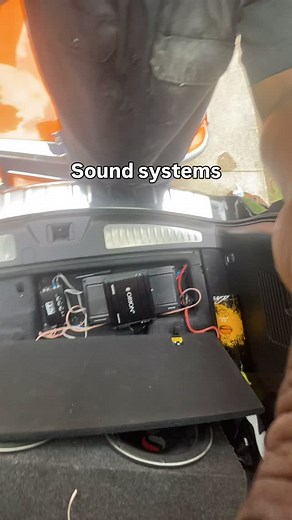 Not a full install #soundsystem #subwoofer | Kamar Sims