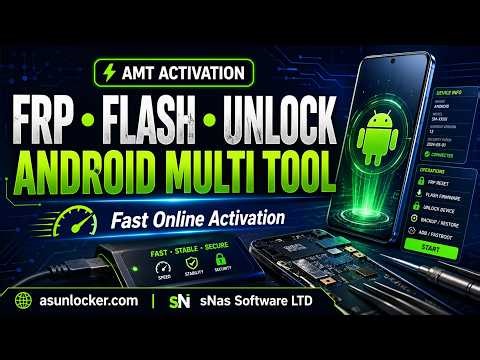 Android Multi Tool Activation | AMT Tool Activation for FRP, Flash, Unlock & Mi Account Remove