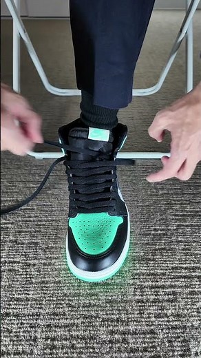 ナイキジョーダン1ハイのカッコイイ結び方！🤩⚡️👟 #asmr #ジョーダン1ハイ #スニーカー #jordan1high #Nike #jordan1 #靴紐の結び方 #ナイキ