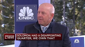 Watch CNBC's full interview with Goldman Sachs CEO David Solomon