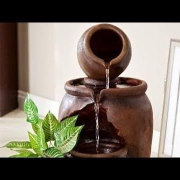 Ideas of water sources for you to do in a small garden - just cool ideas