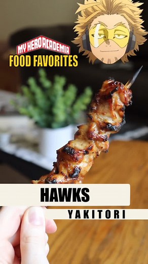Hawks Favorite Food Revealed: Yakitori MHA Cooking