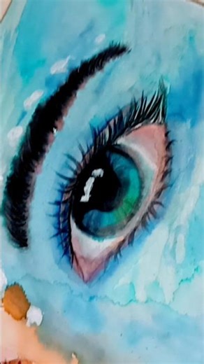 Painting using brush pens | Water Colour Effect | First time tried | New Trick