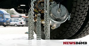 Έξυπνο: Αυτόματες αλυσίδες χιονιού για φορτηγά