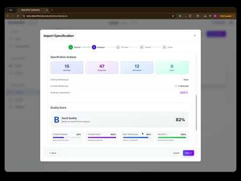 Objectified: Importing Schemas